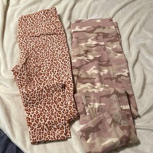 Two pairs of Lou and Grey leggings